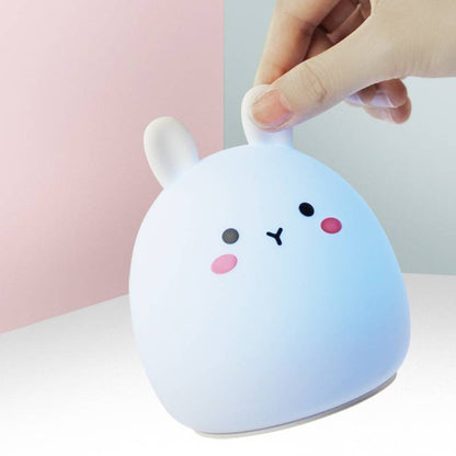 Silicone Cute Rabbit Rechargeable Light