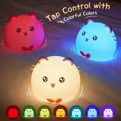 Fat Mouse Silicone Night Light