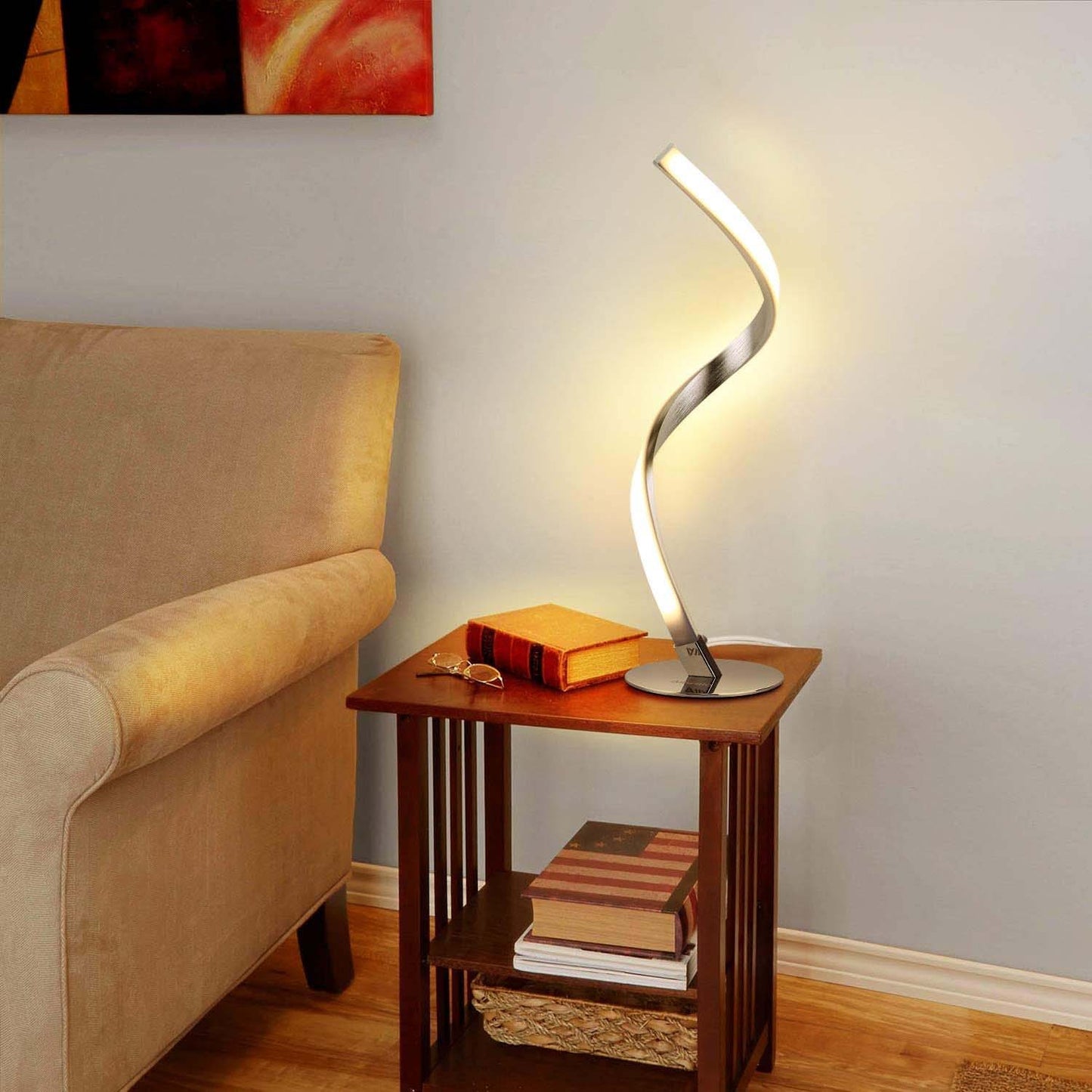 S Snake-Shaped Table Lamp Simple And Creative