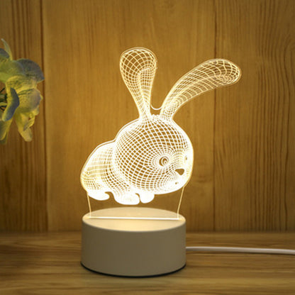 Stereo Led Eye Protection Desk Lamp USB Bedside Lamp Gift