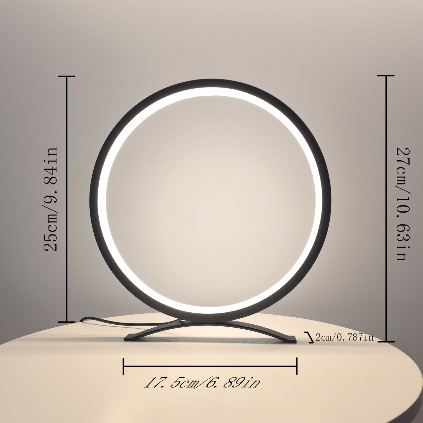 Infinity Desk Lamp - No Light in your eyes!